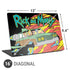 Adult Swim Rick and Morty Family Wagon Universal Laptop 16in (13 x 9.4in) Skin